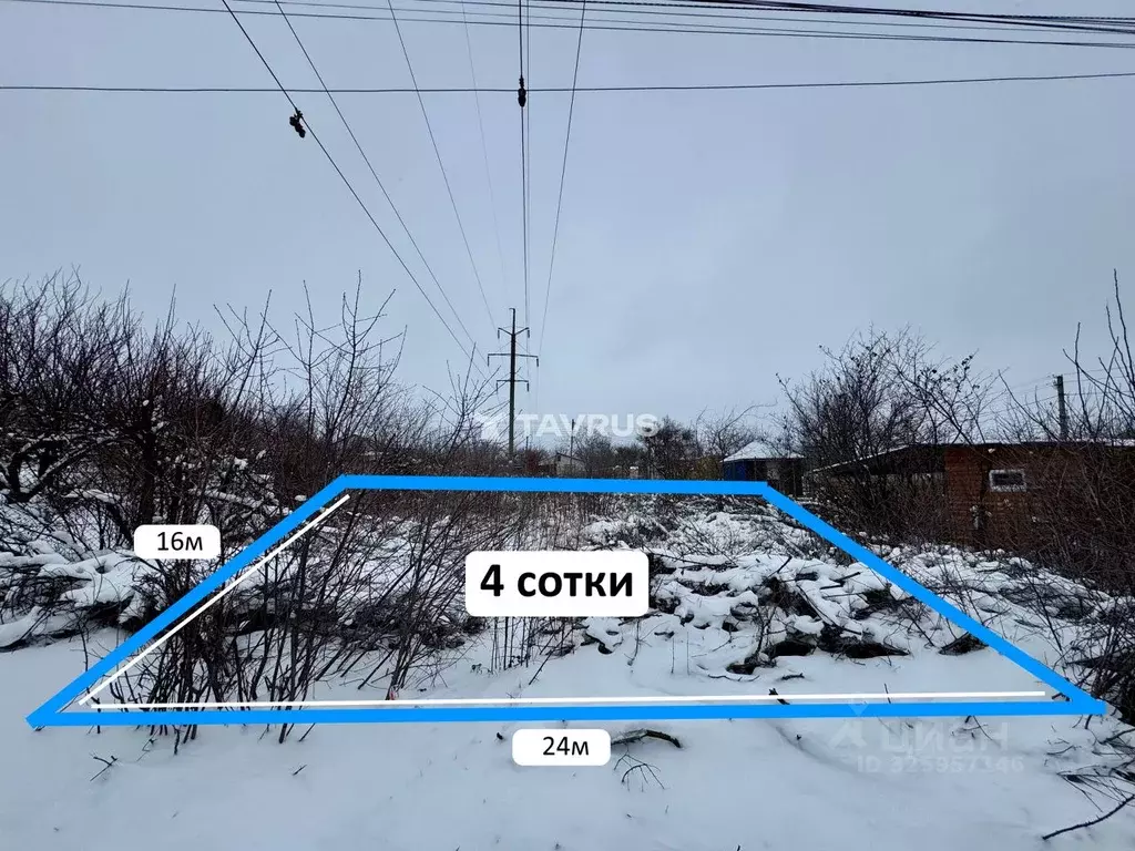 Участок в Крым, Симферопольский район, Трудовское с/пос, с. Ана-Юрт, ... - Фото 1