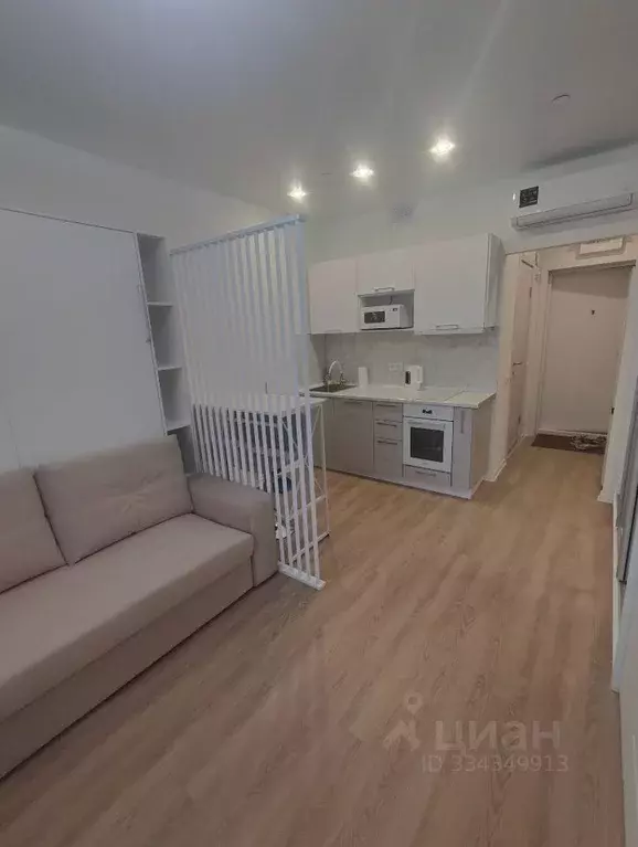 Студия Москва проезд 1-й Нижнелихоборский, 3с1 (24.0 м) - Фото 1