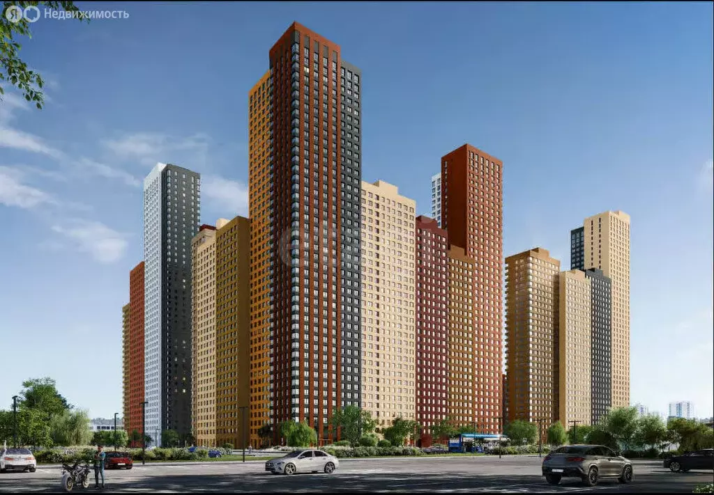 3-комнатная квартира: Москва, ЖК Скай Гарден (69.6 м) - Фото 1