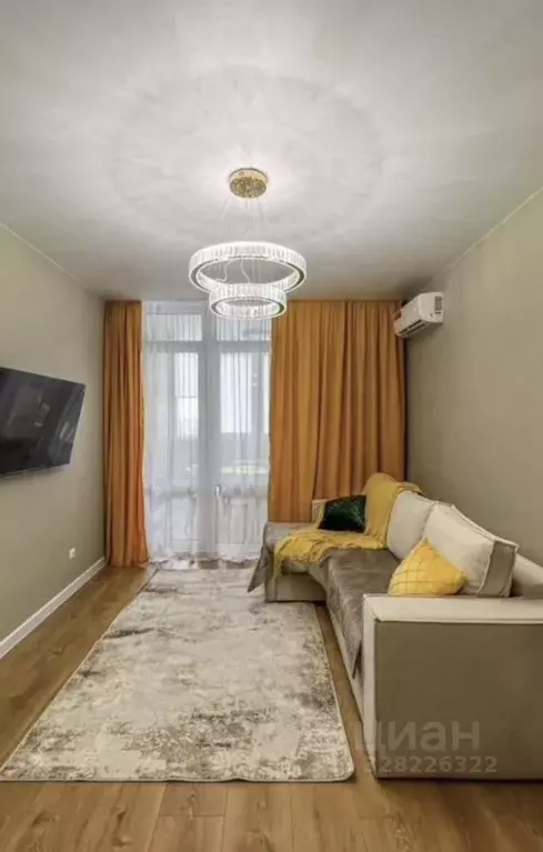 1-к кв. Краснодарский край, Краснодар Любимово мкр, 2 (40.0 м) - Фото 1