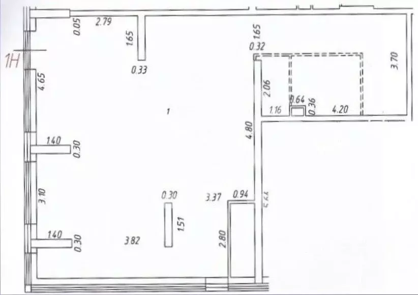 Торговая площадь в Москва ул. Крузенштерна, 4 (103 м) - Фото 1