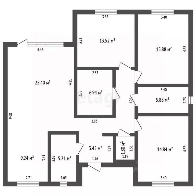 Дом в Московская область, Раменское Дергаево-3 кп,  (150 м) - Фото 2