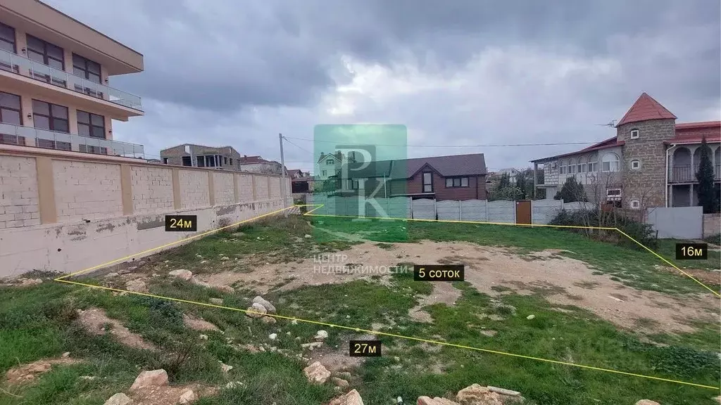 Участок в Севастополь Сатурн садоводческое товарищество, 201 (5.0 ... - Фото 2