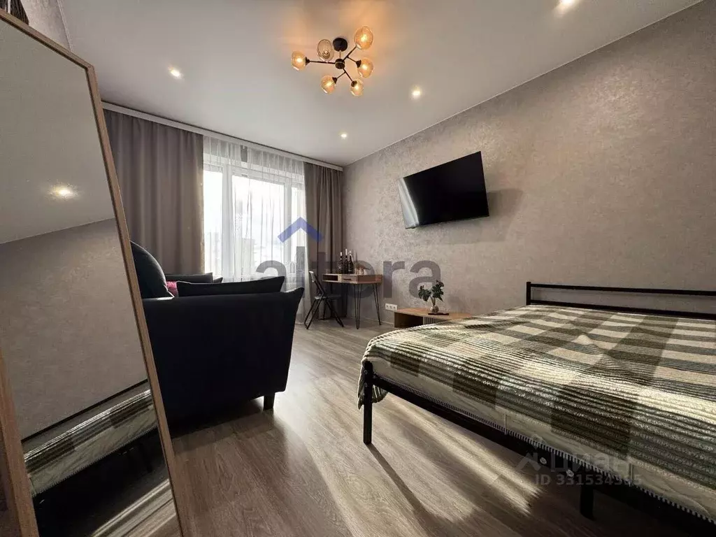 1-к кв. Татарстан, Казань ул. Сабира Ахтямова, 1к1 (37.0 м) - Фото 2