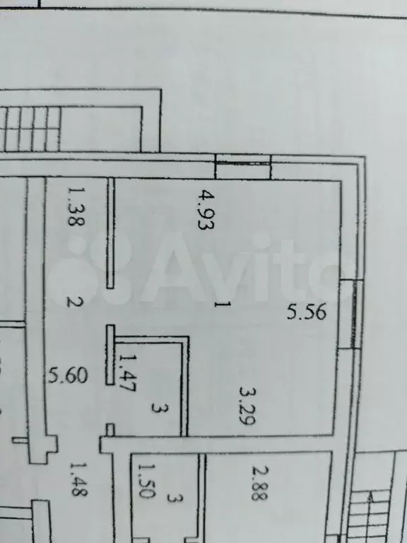 Квартира-студия, 35 м, 3/3 эт. - Фото 0