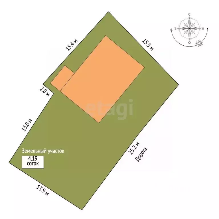 Дом в Забайкальский край, Чита ул. Бекетова, 22Б (87 м) - Фото 2