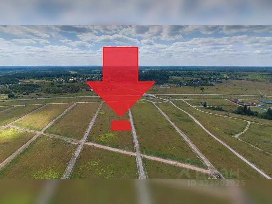 Участок в Московская область, Можайский муниципальный округ, д. ... - Фото 1