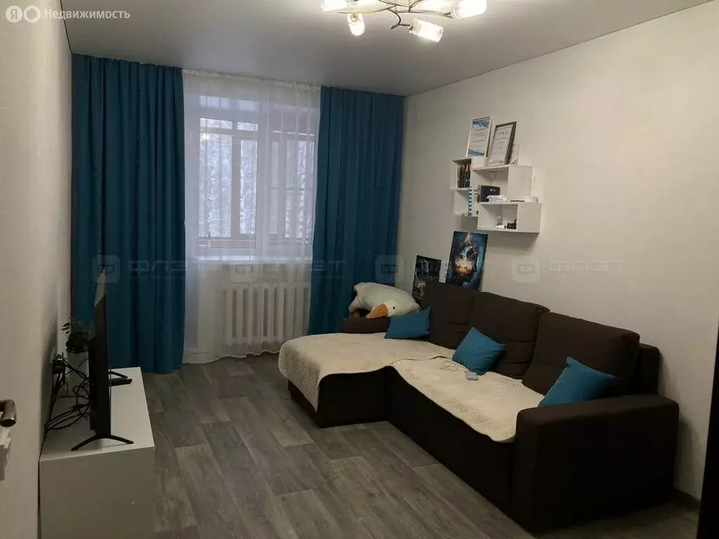 1-комнатная квартира: Казань, улица Комарова, 8 (29.9 м) - Фото 1