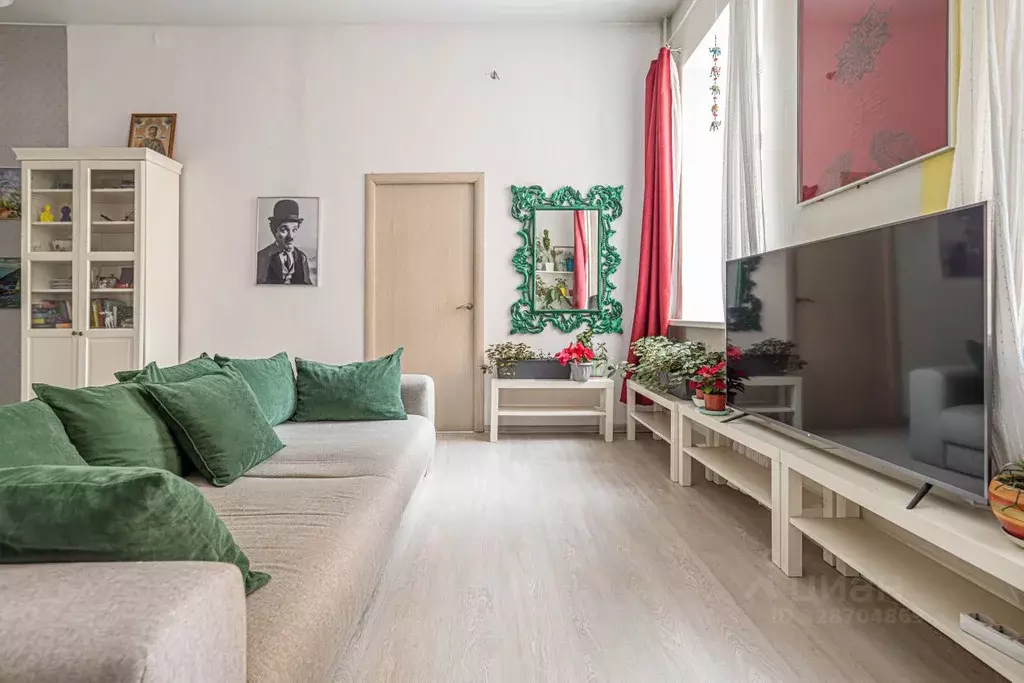 2-к кв. Санкт-Петербург пер. Джамбула, 5 (82.7 м) - Фото 2