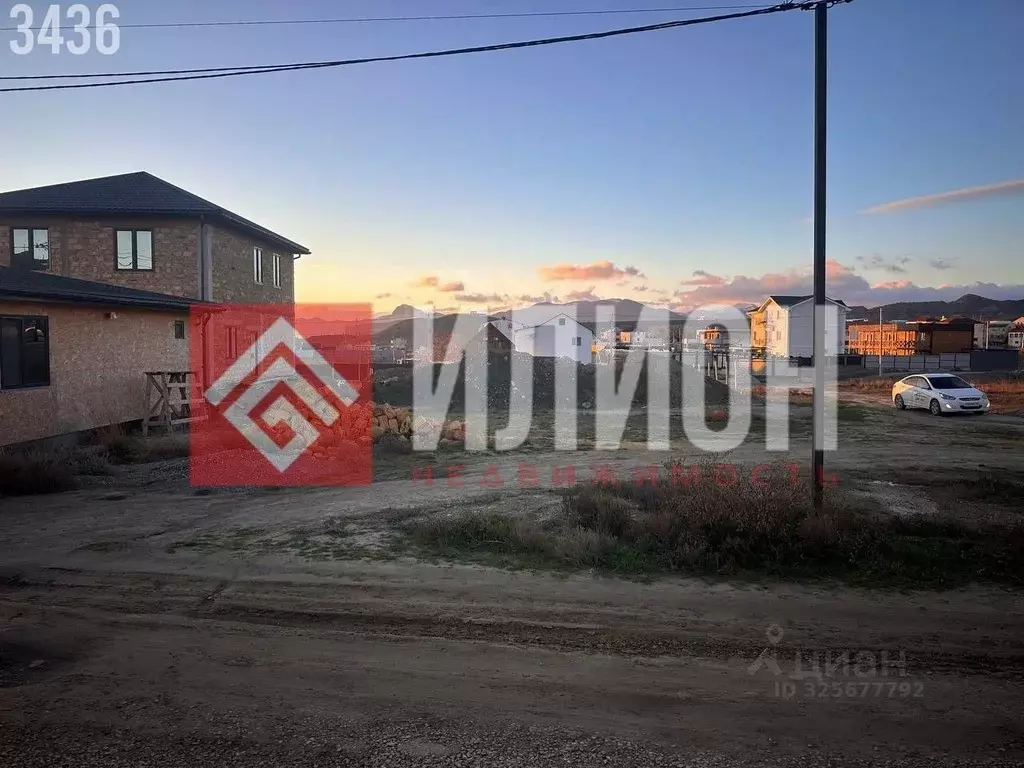 Участок в Крым, Судак муниципальный округ, с. Миндальное, Солнечная ... - Фото 2