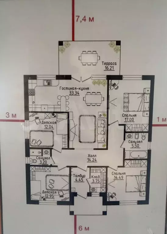 Дом 147 м на участке 5 сот. - Фото 0