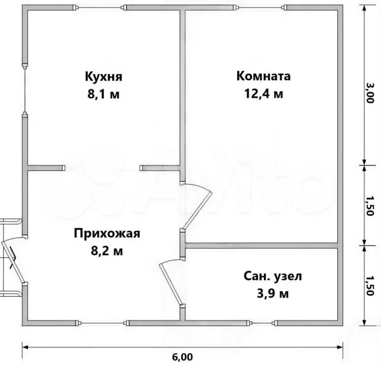 Дом 36 м на участке 6 сот. - Фото 0