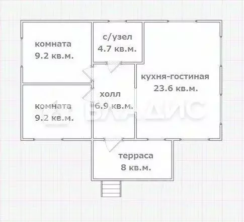 Дом в Пензенская область, Пензенский район, Богословский сельсовет, с. ... - Фото 1