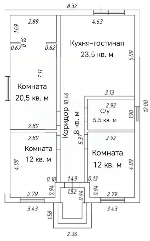 Дом в Краснодарский край, Краснодар муниципальное образование, пос. ... - Фото 1