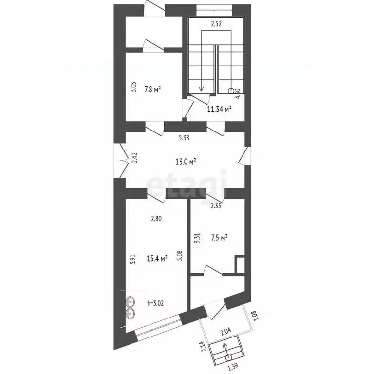 Помещение свободного назначения в Тюменская область, Тюмень ул. ... - Фото 2