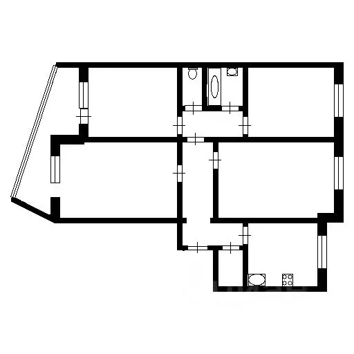 4-к кв. Орловская область, Орел Черкасская ул., 72 (76.0 м) - Фото 2