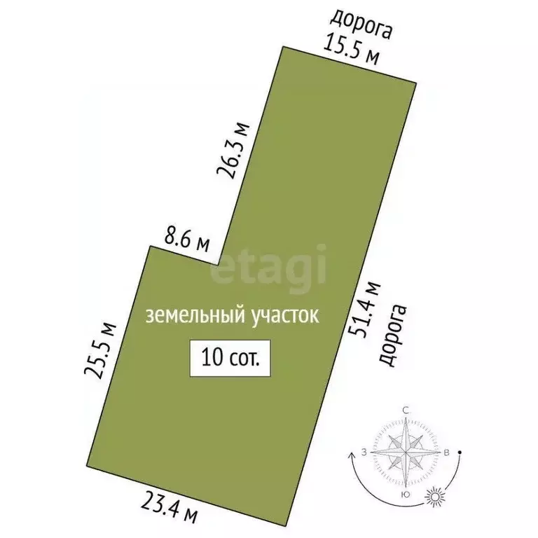 Участок в Крым, Ленинский район, Батальненское с/пос, Нептун СНТ  ... - Фото 2