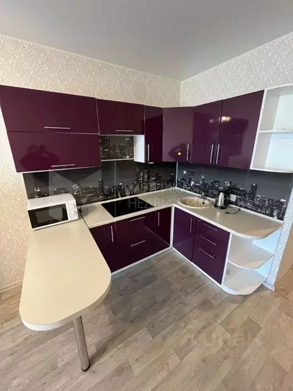Студия Тюменская область, Тюмень Полевая ул., 109к1 (33.0 м) - Фото 1