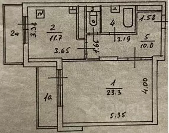 1-к кв. Москва ул. Академика Анохина, 2К4 (49.7 м) - Фото 1