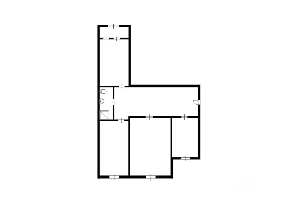 3-к кв. Башкортостан, Уфа ул. Адмирала Ушакова, 86/1 (67.3 м) - Фото 2