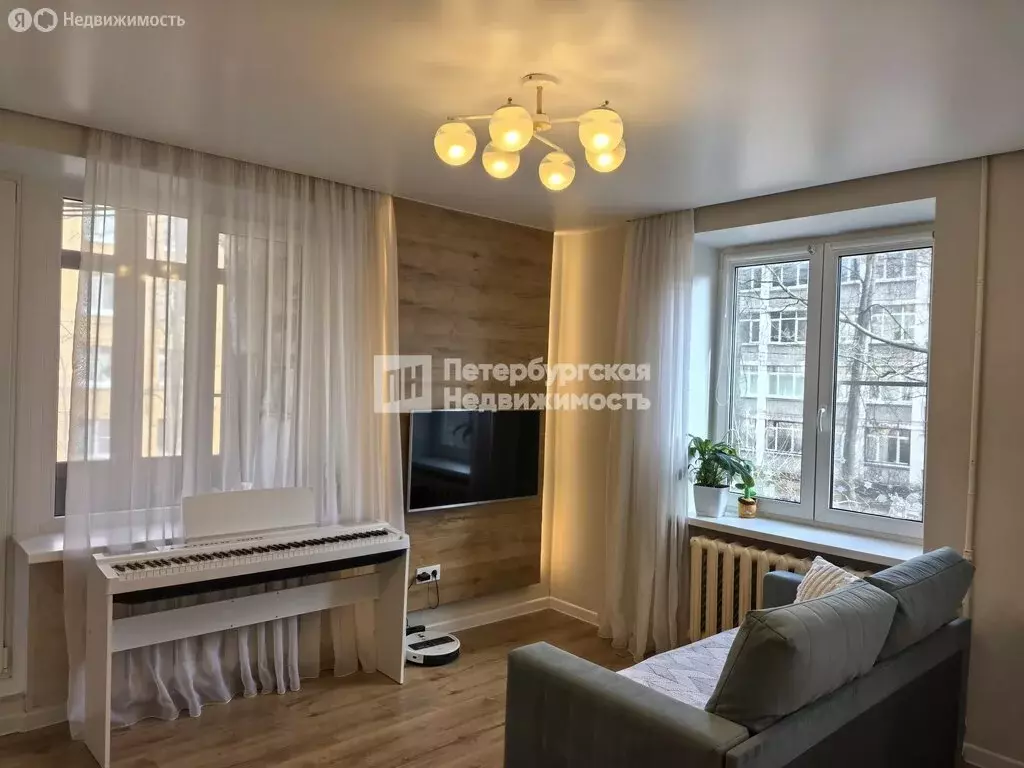 1-комнатная квартира: Санкт-Петербург, улица Хлопина, 9к3 (30.9 м) - Фото 1