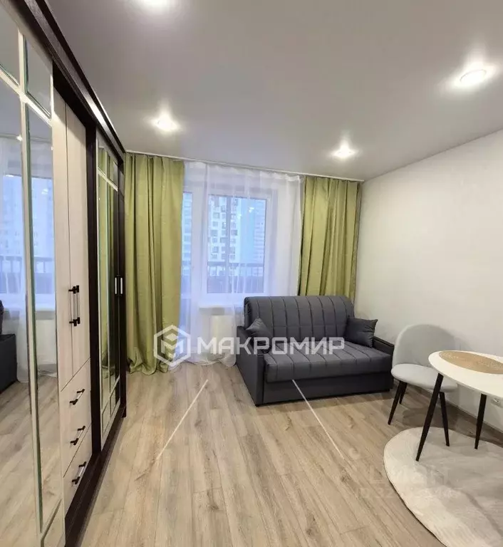 Студия Ленинградская область, Мурино Всеволожский район, ул. ... - Фото 1