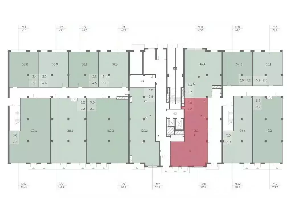 Помещение свободного назначения в Санкт-Петербург Партизанская ул., 5 ... - Фото 2