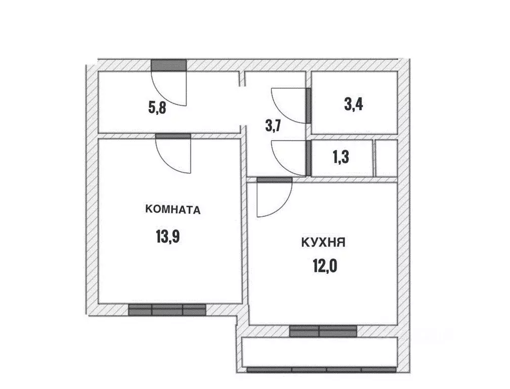 1-к кв. Санкт-Петербург ул. Богословская, 4к2 (40.1 м) - Фото 0