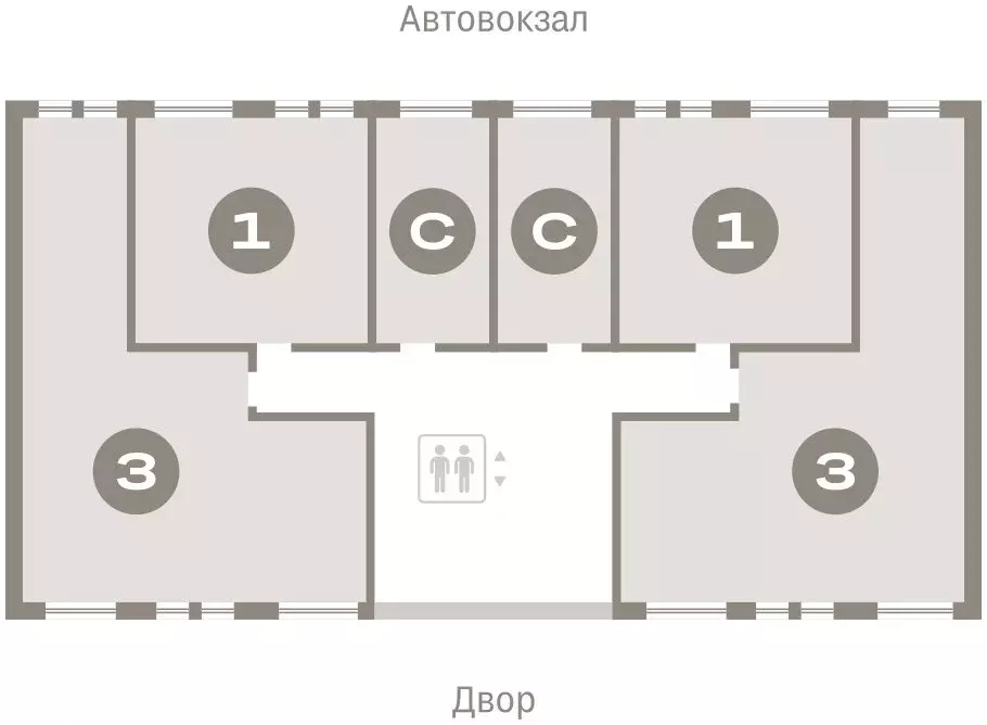 3-комнатная квартира: Тюмень, жилой комплекс Республики 205 (84.03 м) - Фото 1