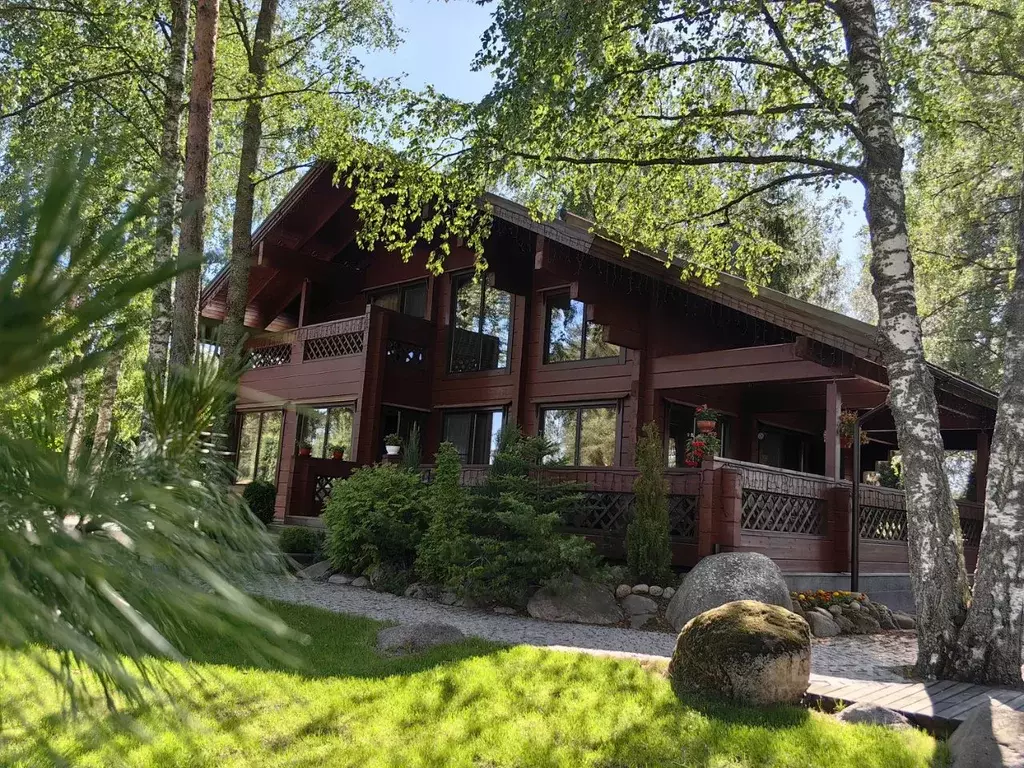 Коттедж в Ленинградская область, Приозерский район, Петровское с/пос, ... - Фото 1