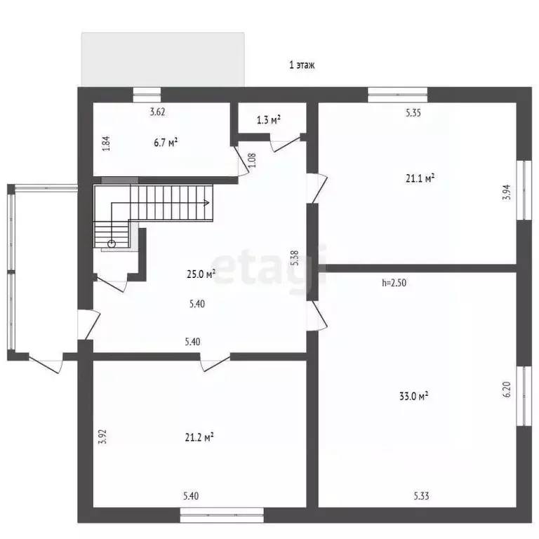 Дом в Кемеровская область, Березовский Утренняя ул. (270 м) - Фото 2