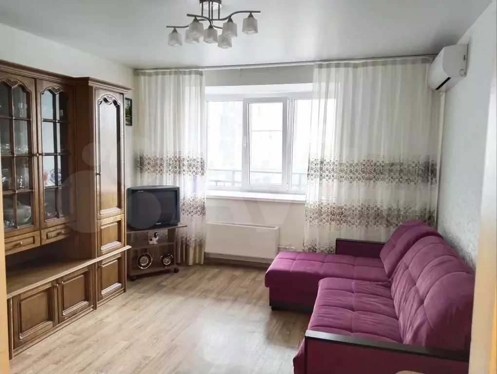 1-к. квартира, 39 м, 7/15 эт. - Фото 1