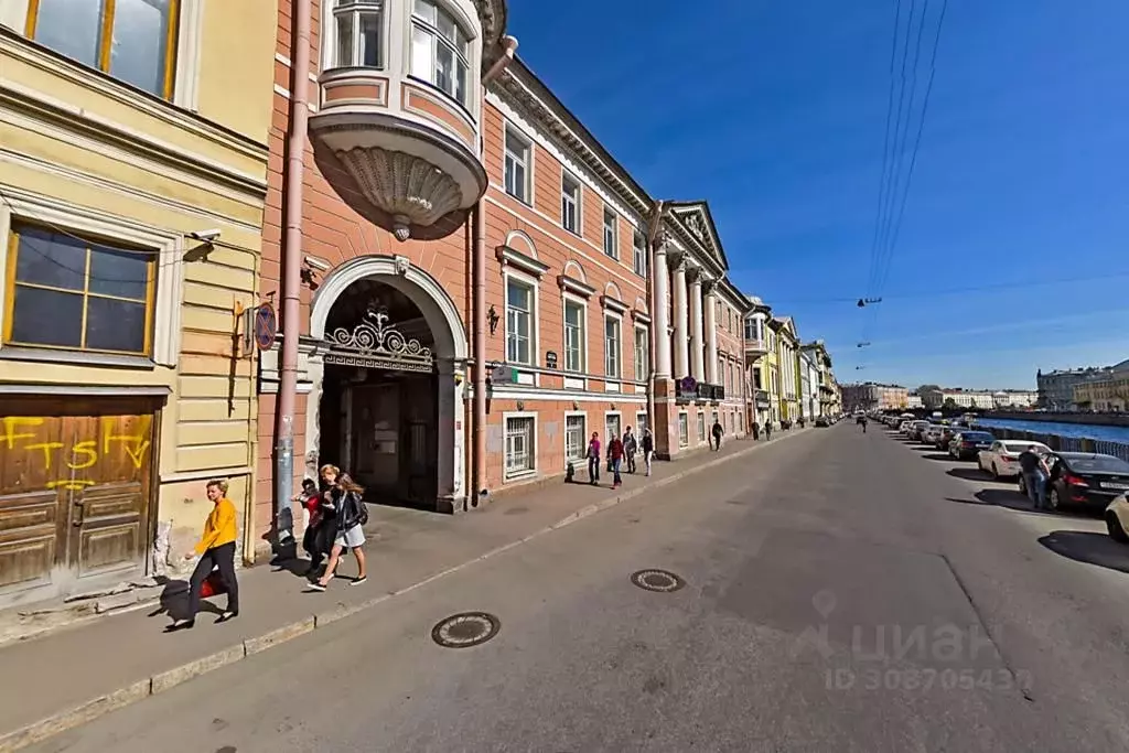 Комната Санкт-Петербург наб. Реки Фонтанки, 18Г (12.0 м) - Фото 1