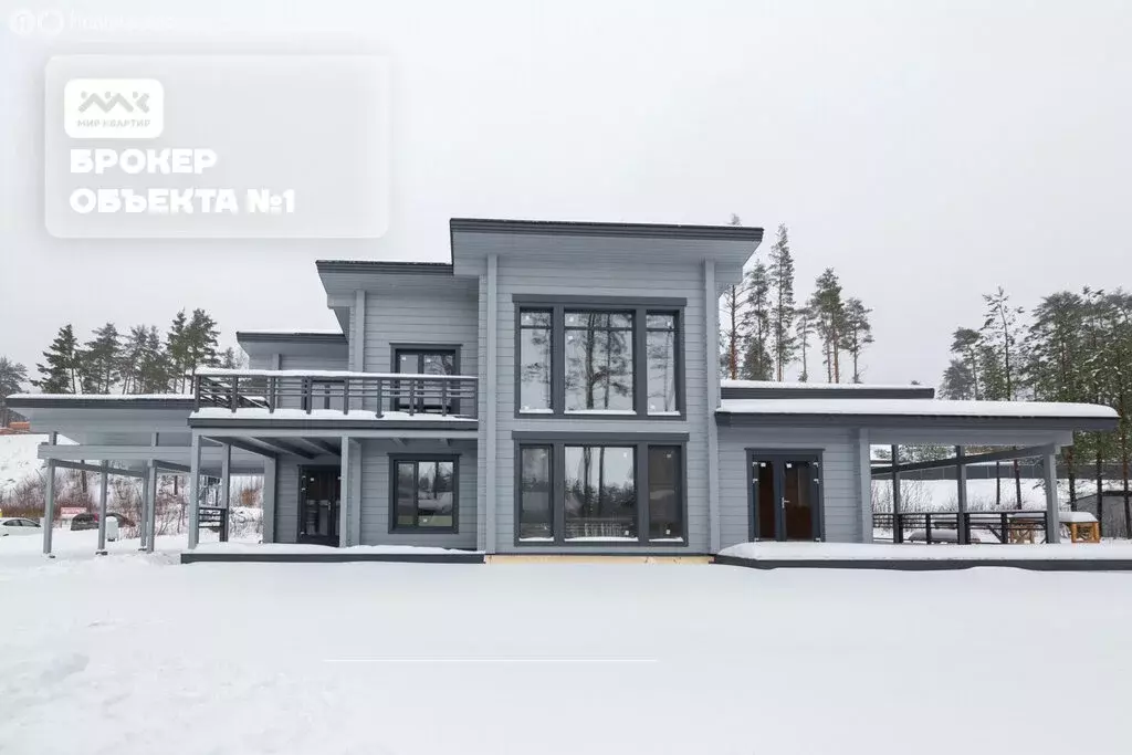 Дом в посёлок Пески, коттеджный посёлок Акватория (220 м) - Фото 1