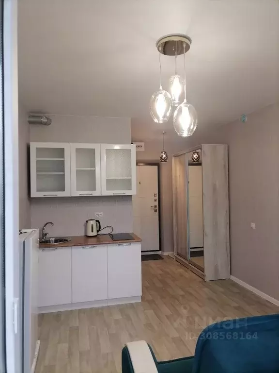 Студия Новосибирская область, Новосибирск ул. Титова, 254/1 (22.0 м) - Фото 1