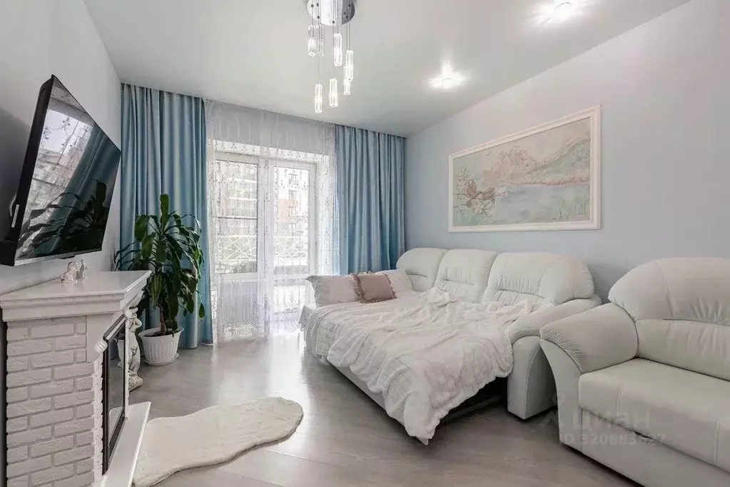 1-к кв. Татарстан, Казань ул. Разведчика Ахмерова, 5 (38.0 м) - Фото 1
