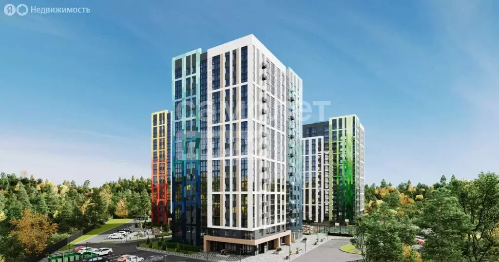 2-комнатная квартира: Ижевск, жилой комплекс Краски Леса (45.38 м) - Фото 2