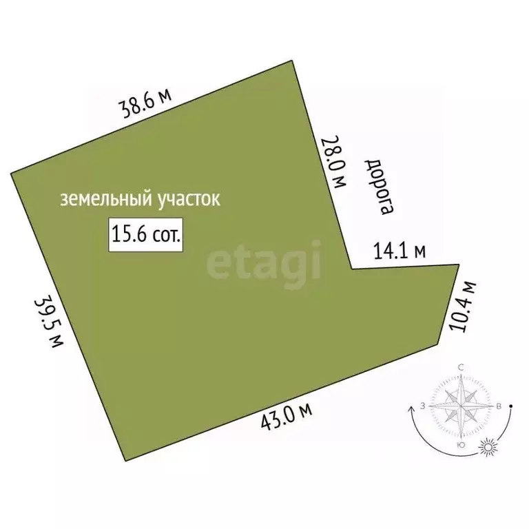 Участок в Крым, Ялта муниципальный округ, Гурзуф пгт  (15.0 сот.) - Фото 2