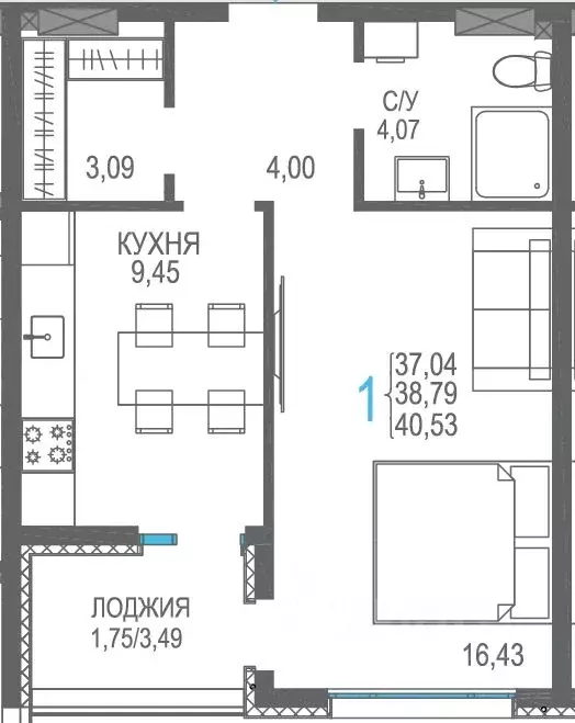 1-к кв. Крым, Сакский район, Лесновское с/пос, с. Прибрежное Розовое ... - Фото 0