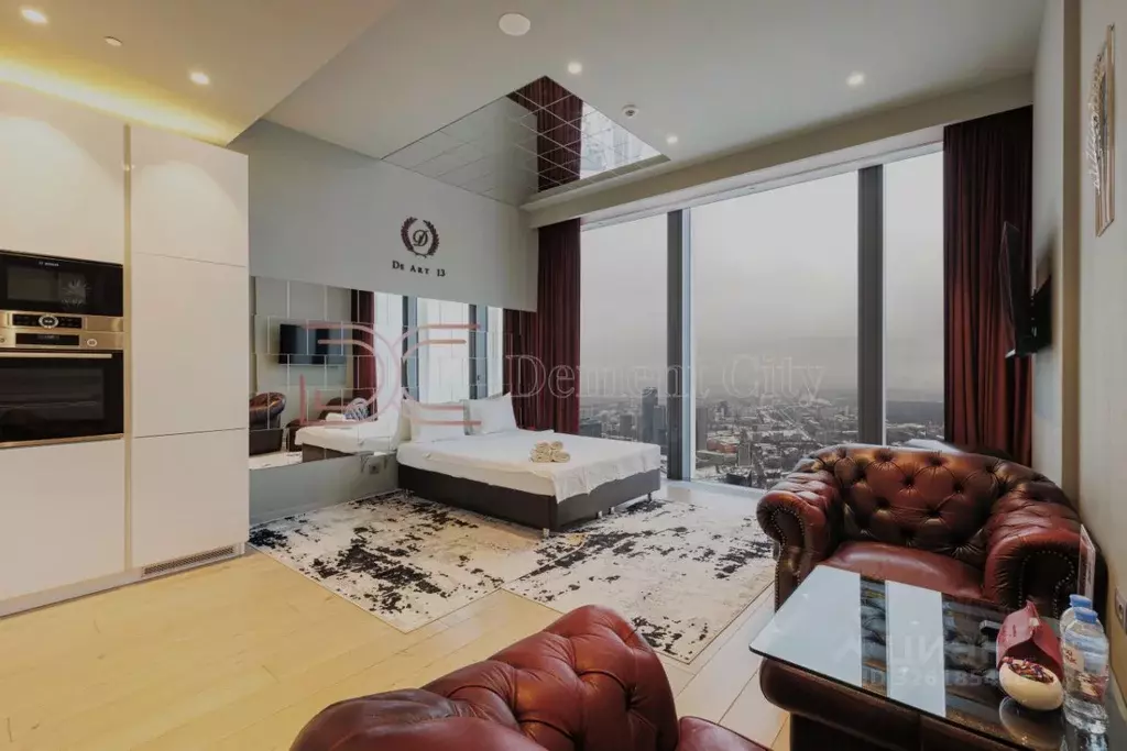 Студия Москва 1-й Красногвардейский проезд, 22с1 (43.0 м) - Фото 1