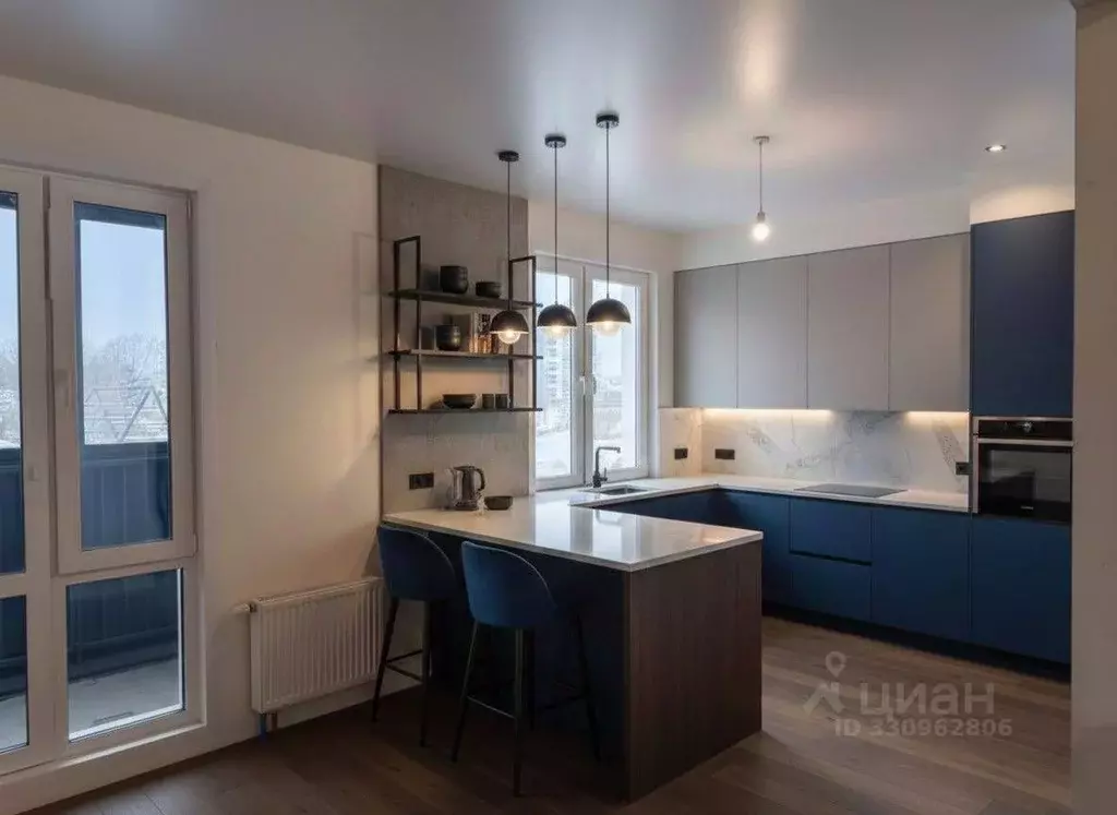 3-к кв. Татарстан, Казань ул. Натана Рахлина, 7Б (73.1 м) - Фото 1