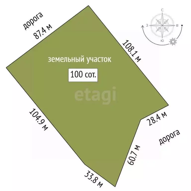 Участок в Тюменская область, Тюменский муниципальный округ, Каменское ... - Фото 1