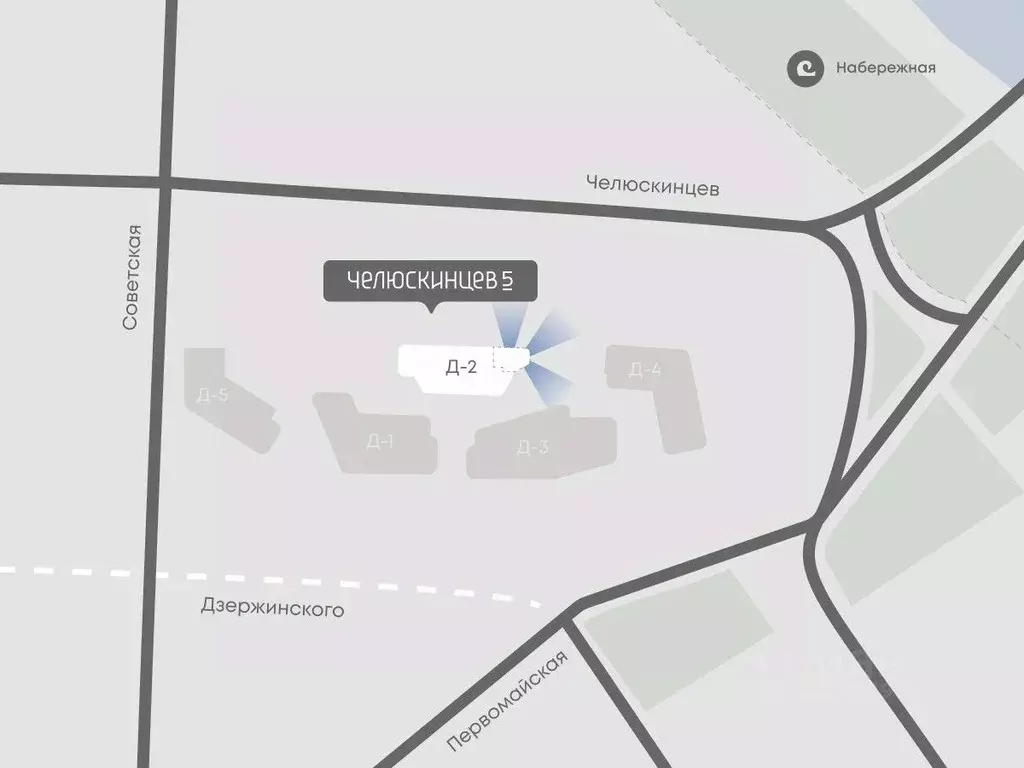 3-к кв. Тюменская область, Тюмень Челюскинцев 5 жилой комплекс (94.5 ... - Фото 2