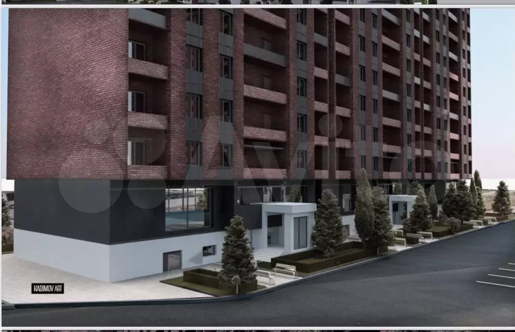 2-к. квартира, 71 м, 8/14 эт. - Фото 1