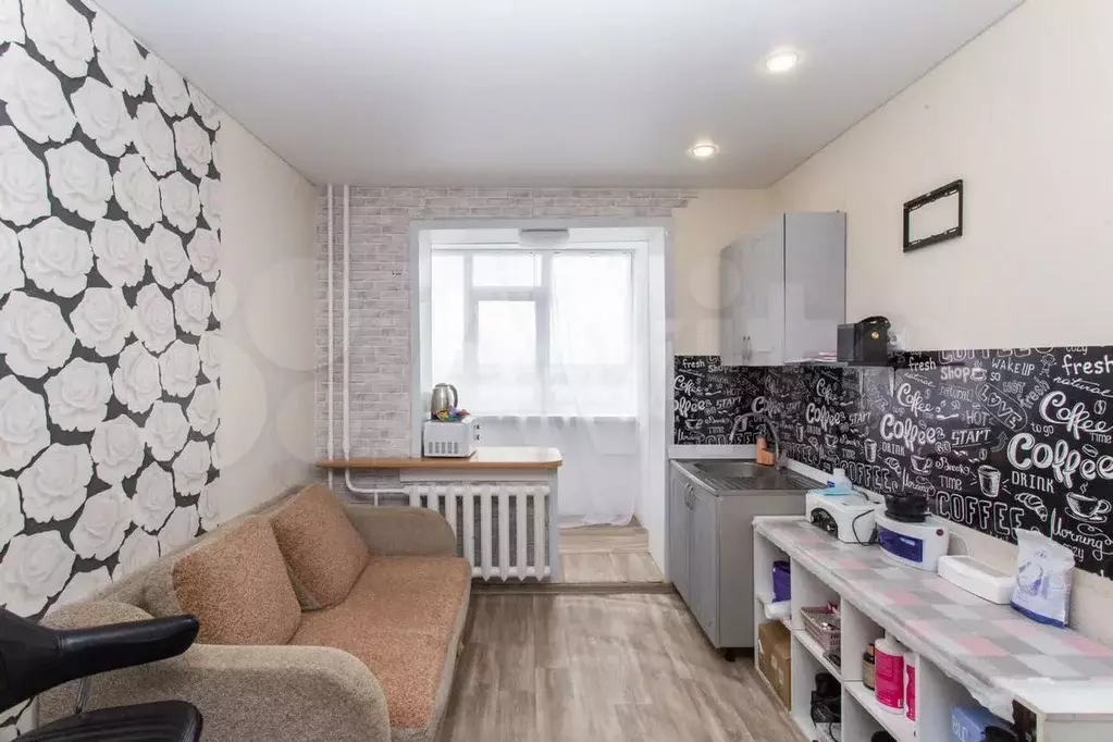 1-к. квартира, 27 м, 8/9 эт. - Фото 1