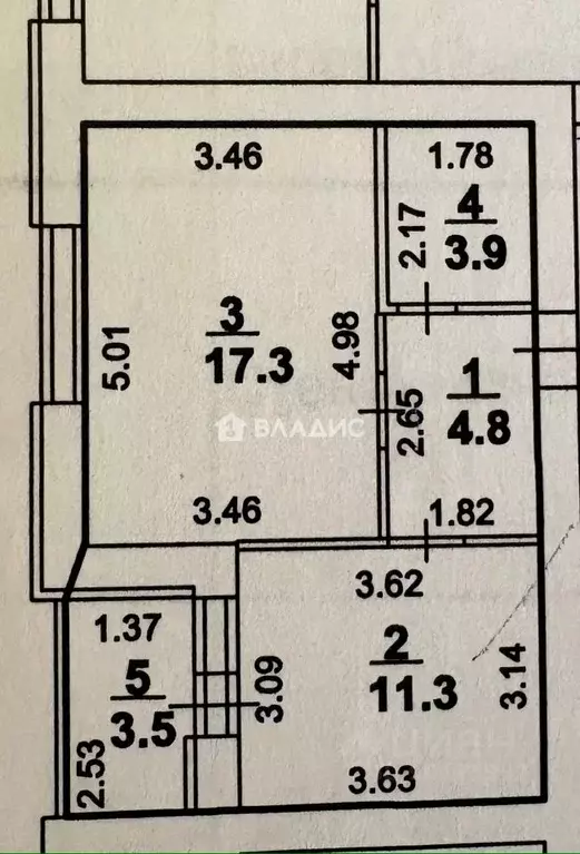 1-к кв. Башкортостан, Стерлитамак ул. Артема, 64 (37.3 м) - Фото 2