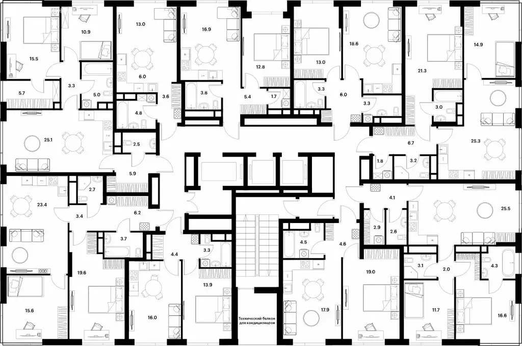 1-комнатная квартира: Москва, жилой комплекс Алиа (40.6 м) - Фото 1