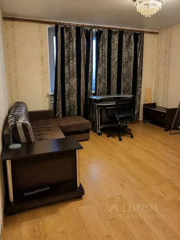 1-к кв. Москва ул. Борисовские Пруды, 34К2 (38.9 м) - Фото 2