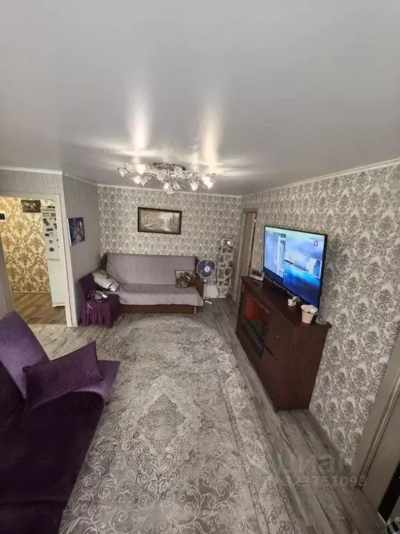 2-к кв. Белгородская область, Губкин ул. Фрунзе, 16 (43.7 м) - Фото 1