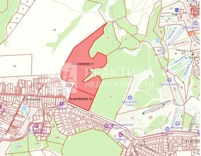 Участок в Московская область, Дмитровский муниципальный округ, д. ... - Фото 0